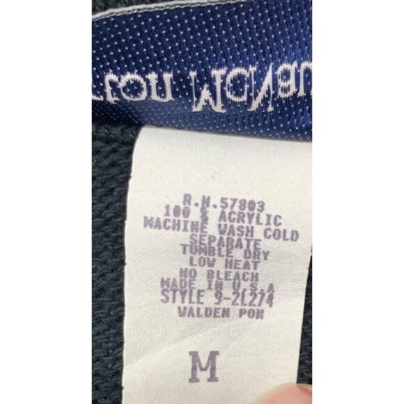 Vintage Norton McNaughton Women Cardigan Sz M Fair Isle Floral Christmas Holiday - Picture 5 of 9